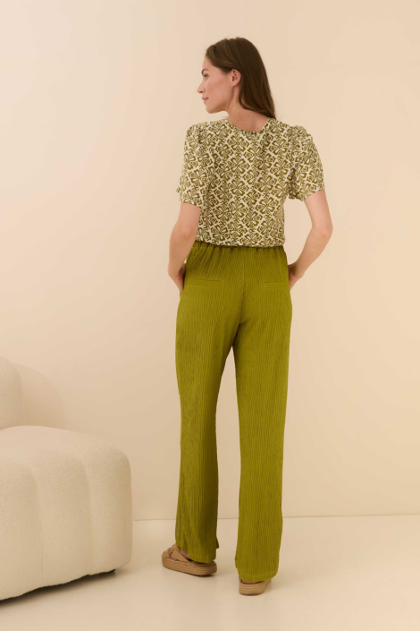 Lofty Manner groene dames blouse