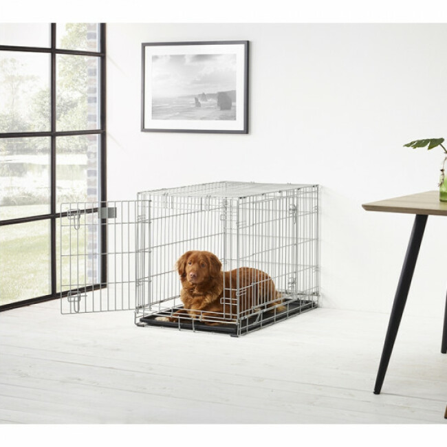 Cage pliante en métal Dog residence Savic pour chien ou chat