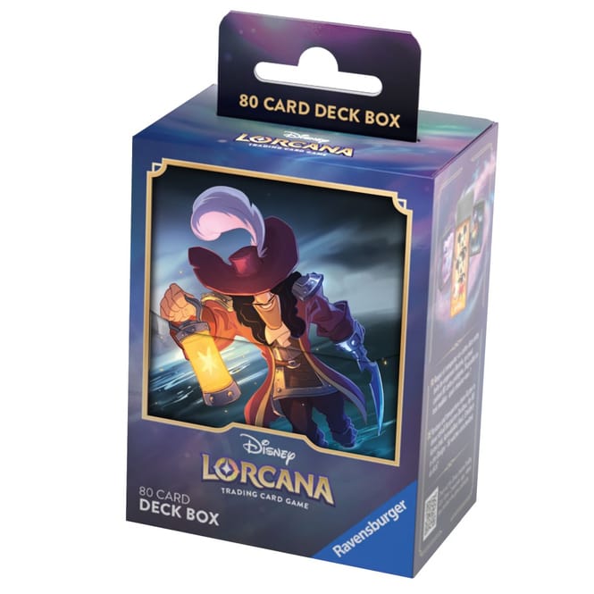 Disney Lorcana Trading Card Game - Das Erste Kapitel - Deck Box Captain Hook