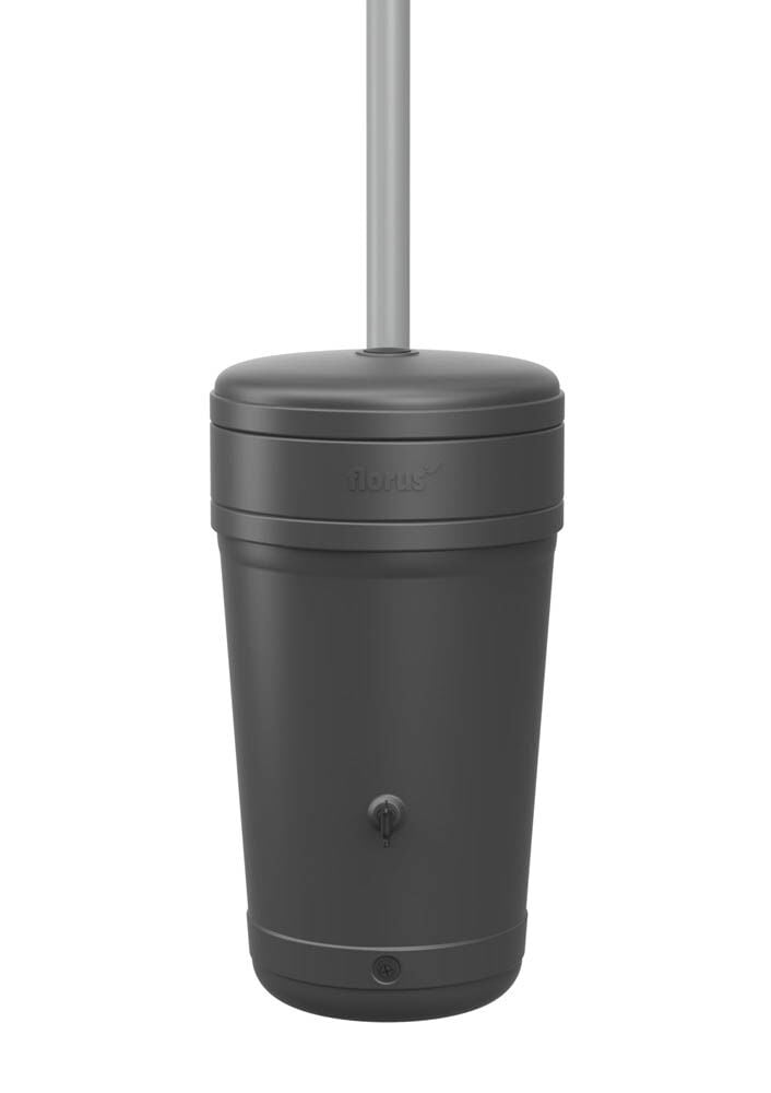 Elho Florus 200L - Regenton - 200 Liter - Zwart
