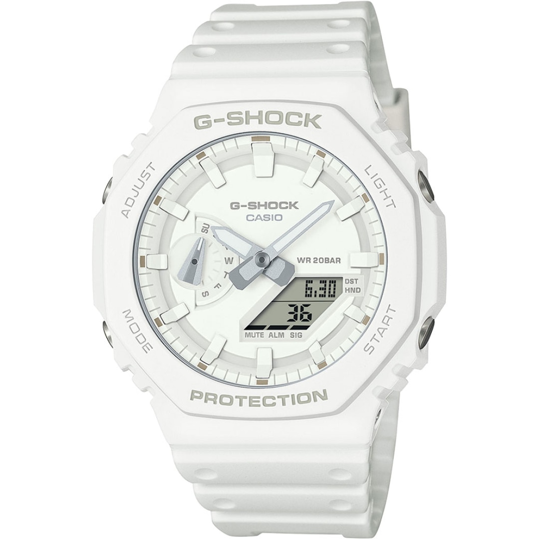 Casio G-Shock Classic Tone on Tone White