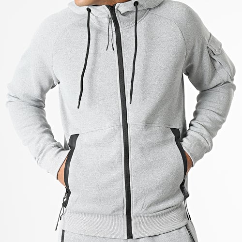 Ensemble De Survetement Gris Chiné