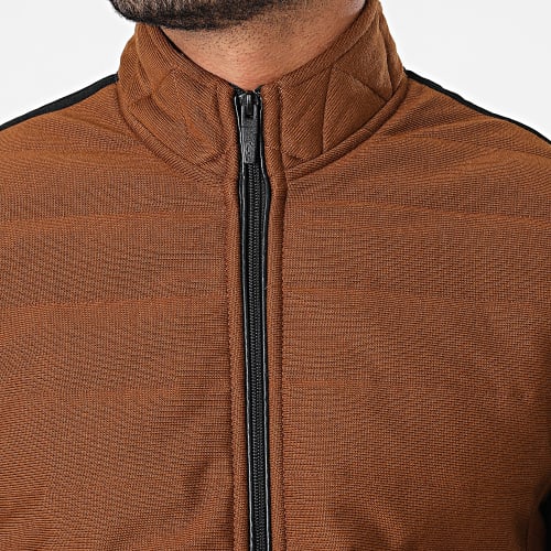 Veste Zippée Sans Manches 2000 Marron