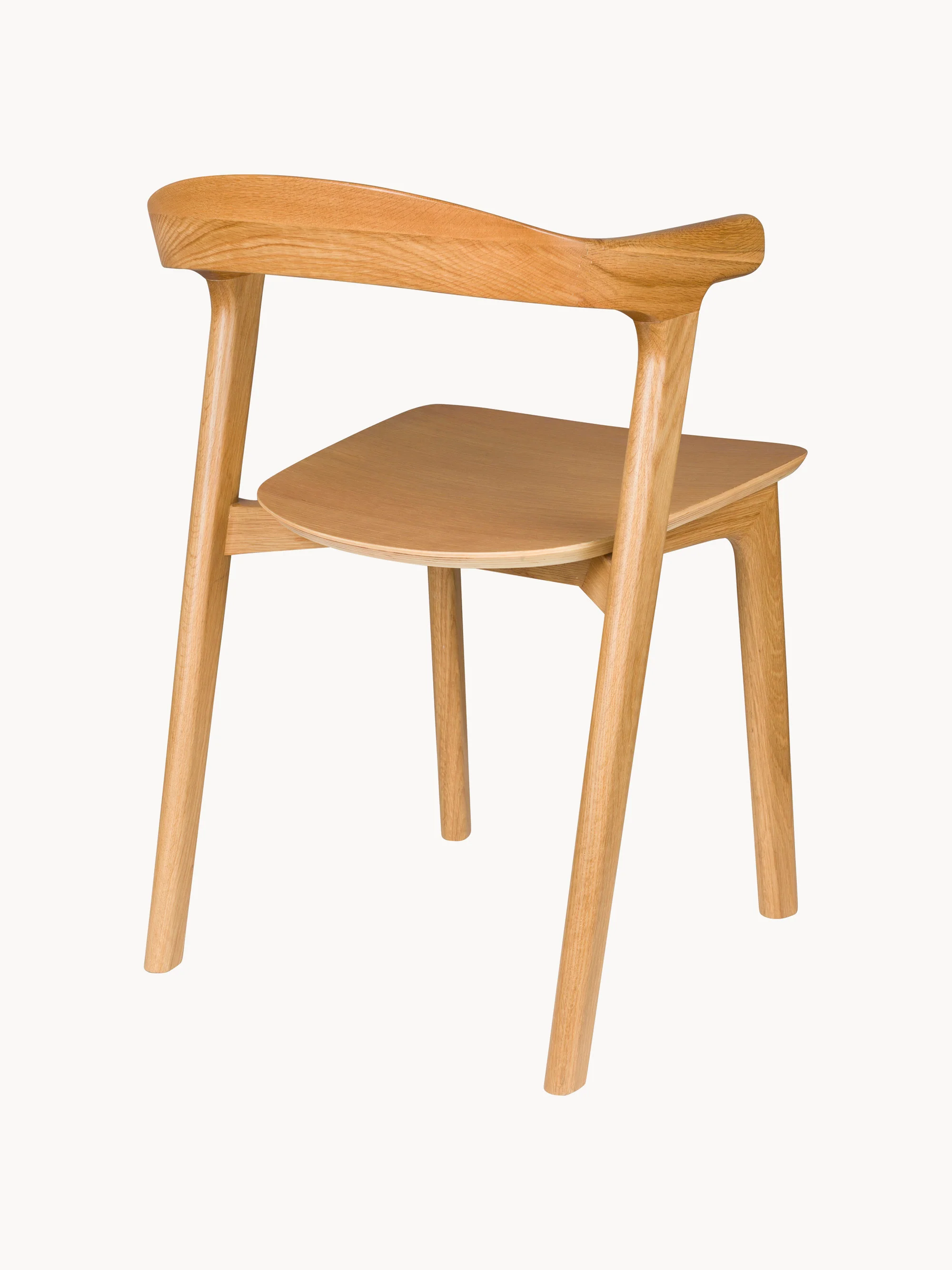 Houten armstoelen Northwood, 2-delig