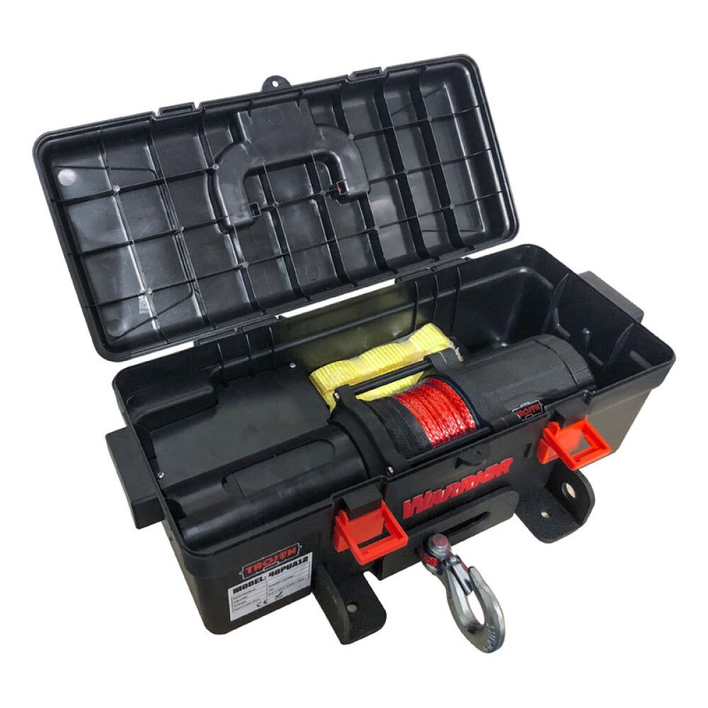 VINSJ WARRIOR WINCHES TROJAN 12V 1814KG IP54
