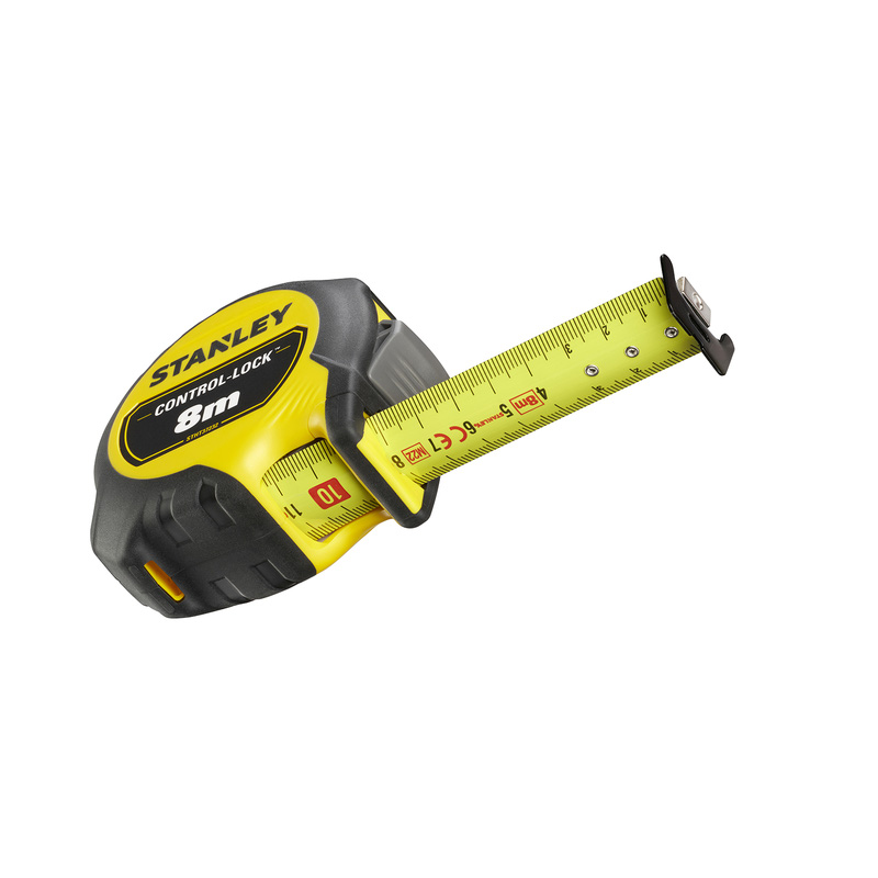 Stanley Control-Lock rolbandmaat 8m 25mm