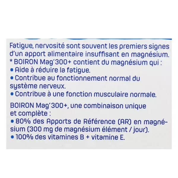 Boiron Mag' 300+ 80 comprimidos