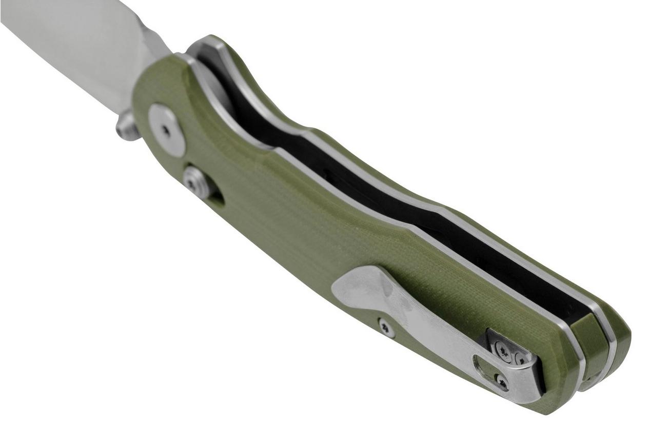 Bestechman Ronan BMK02B OD Green G10, Satin, zakmes