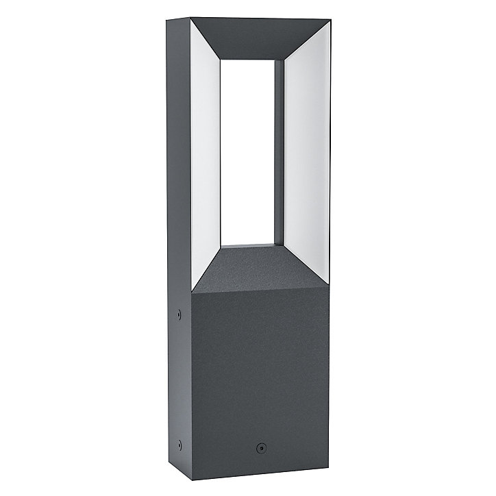 Borne LED Riforano noir IP44 550lm Eglo