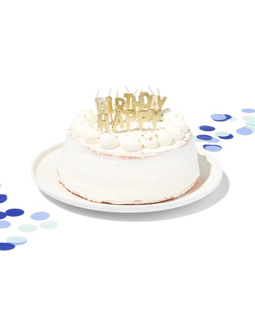 bougies d’anniversaire H-A-P-P-Y B I-R-T-H-D-A-Y