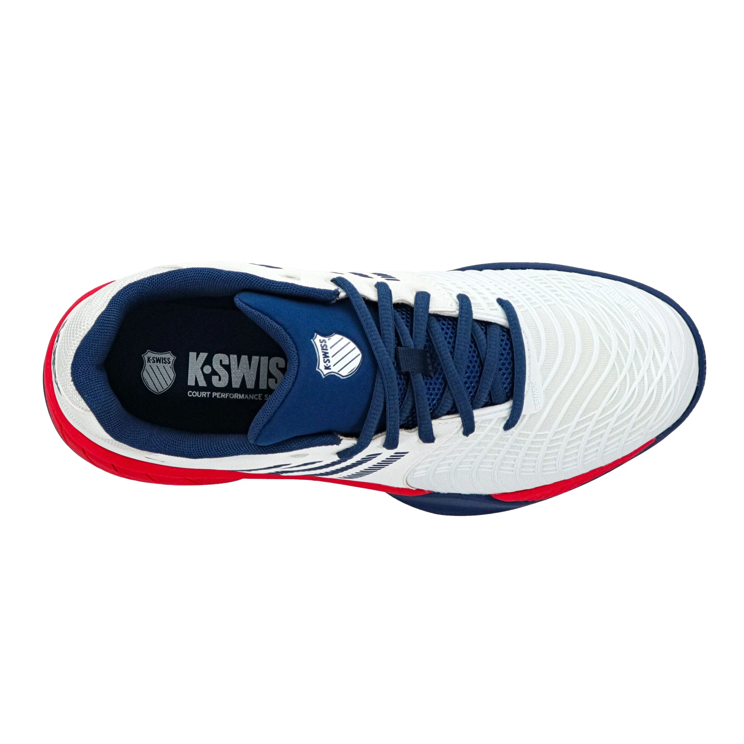 K-Swiss Express Light 3 Chaussures Toutes Surfaces Hommes - Blanc , Rouge