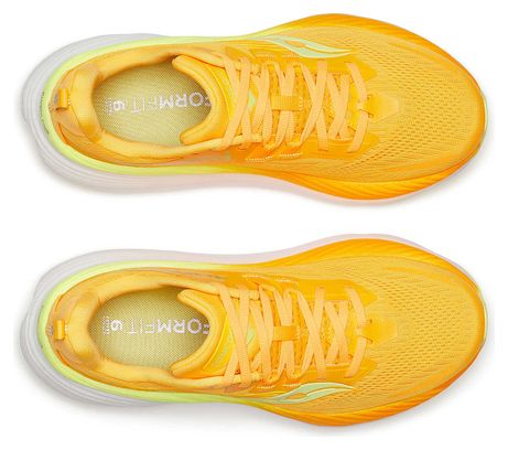 Chaussures Running Saucony Hurricane 24 Jaune/Blanc Femme