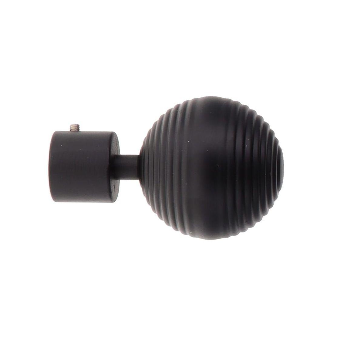 EMBOUT GLOBE D20 X2 NOIR MAT