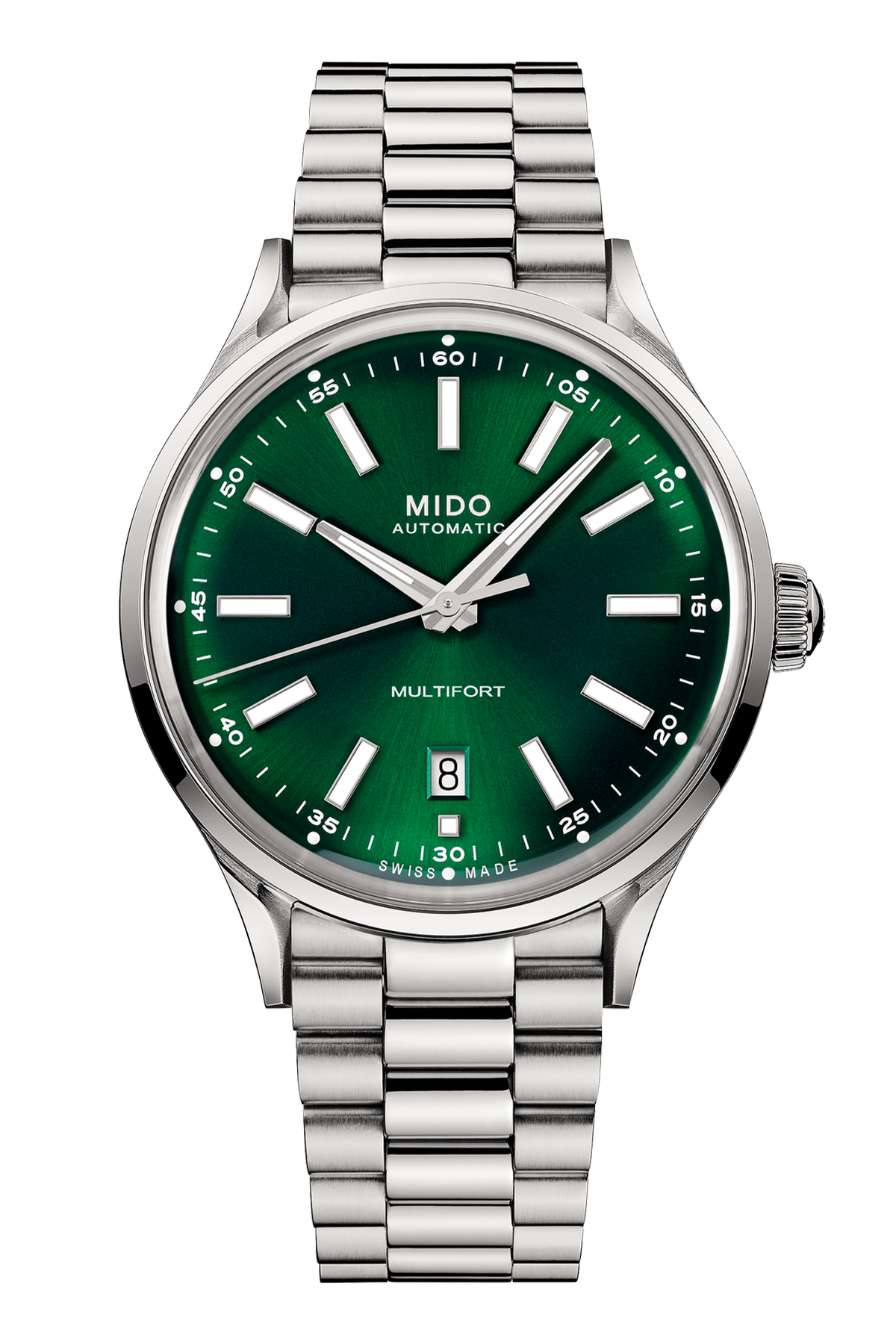 Mido Multifort Patrimony Powerwind Grün M040.407.11.091.00