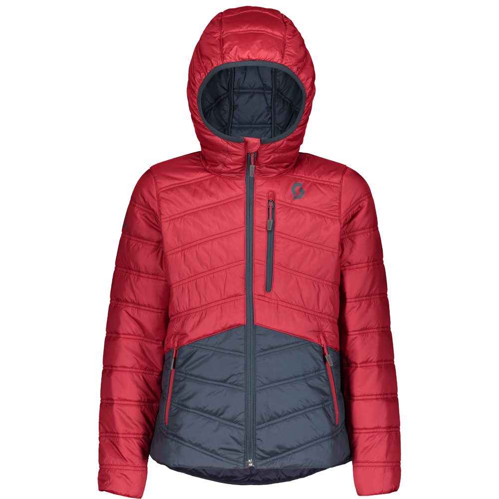 Scott Insuloft Junior Isolationsjacke Kinder wine red blue nights