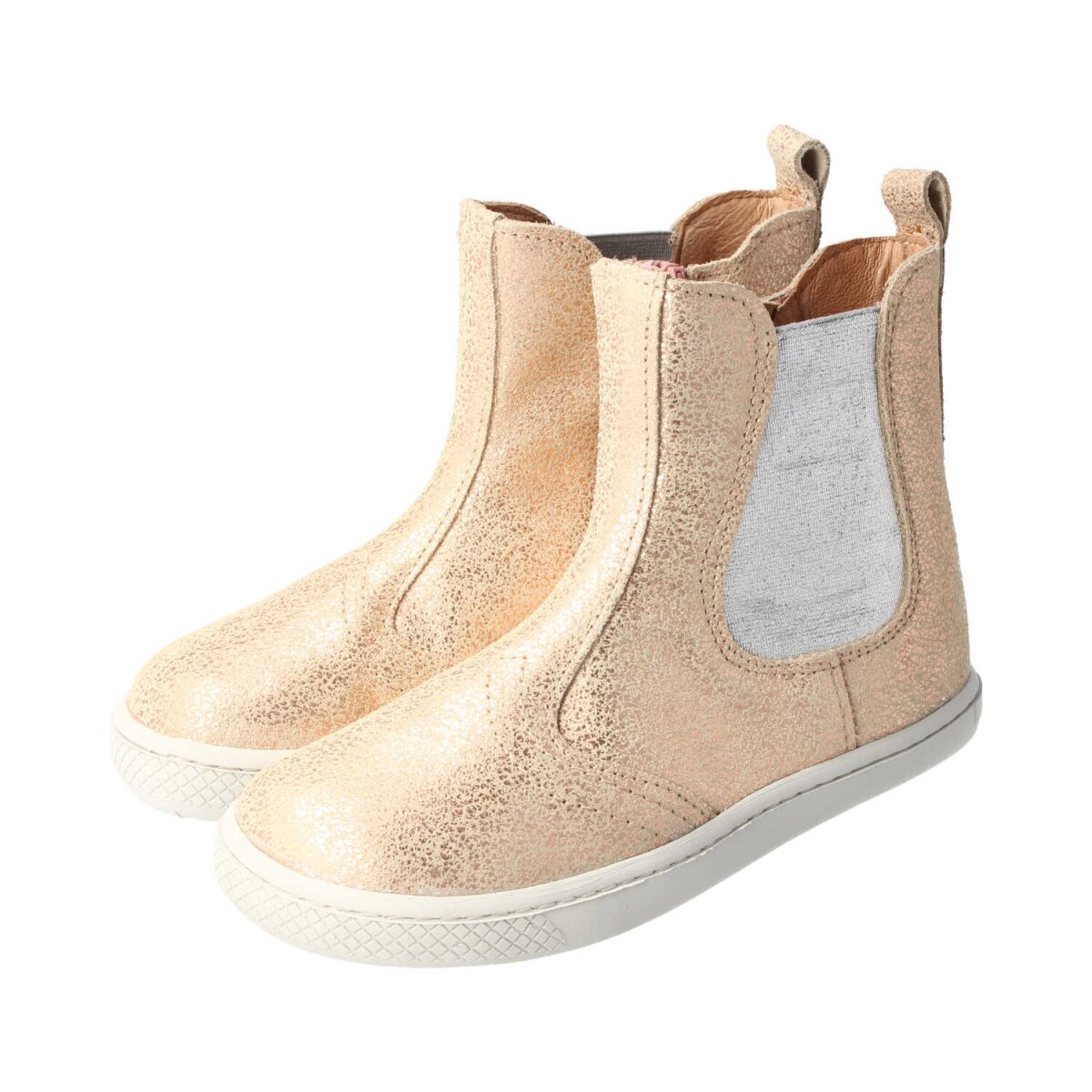 ML4110-36 glitter rose CHELSEA-CITY nappa leather zipper Weite/M