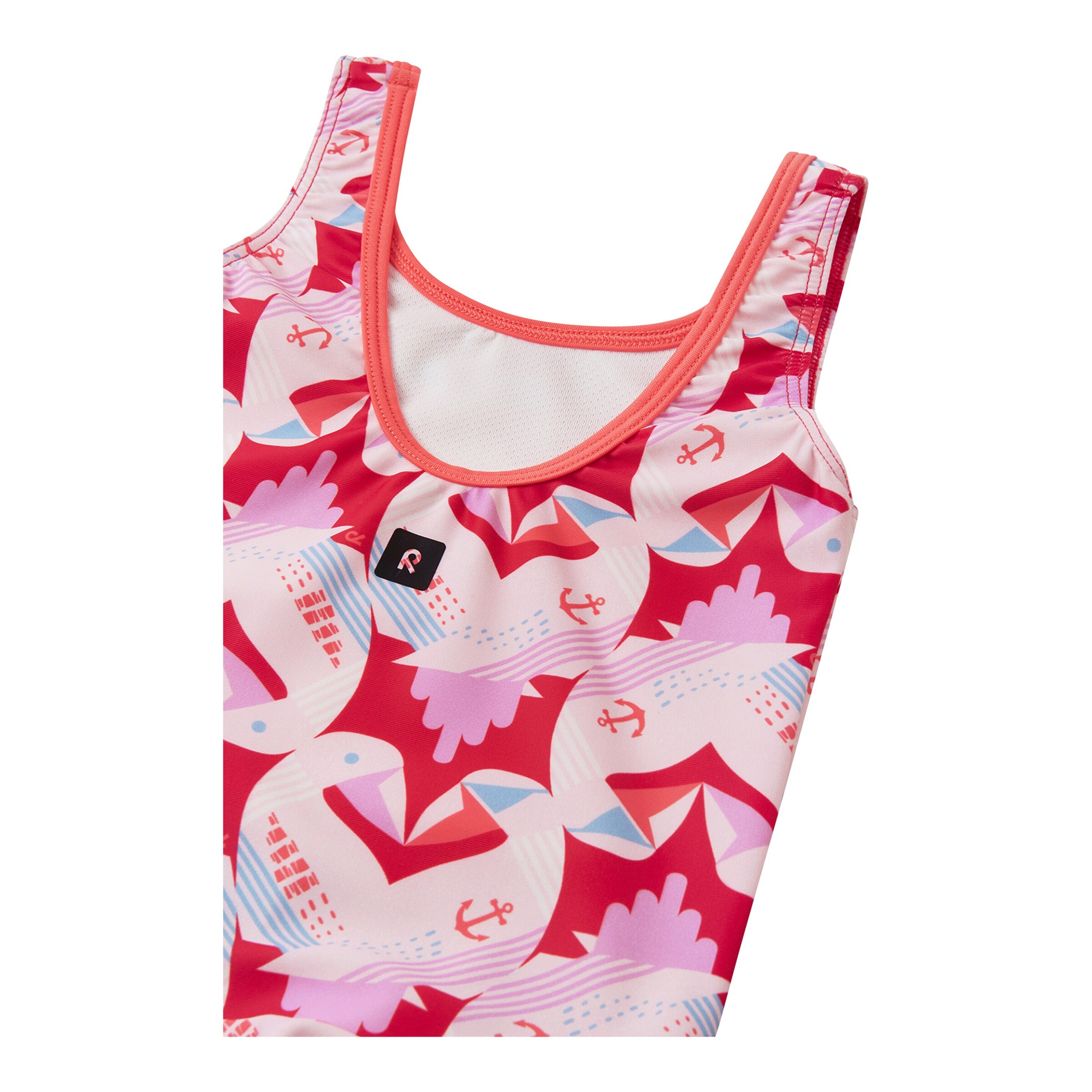 Reima Badeanzug mit UV-Schutz rosa/pink