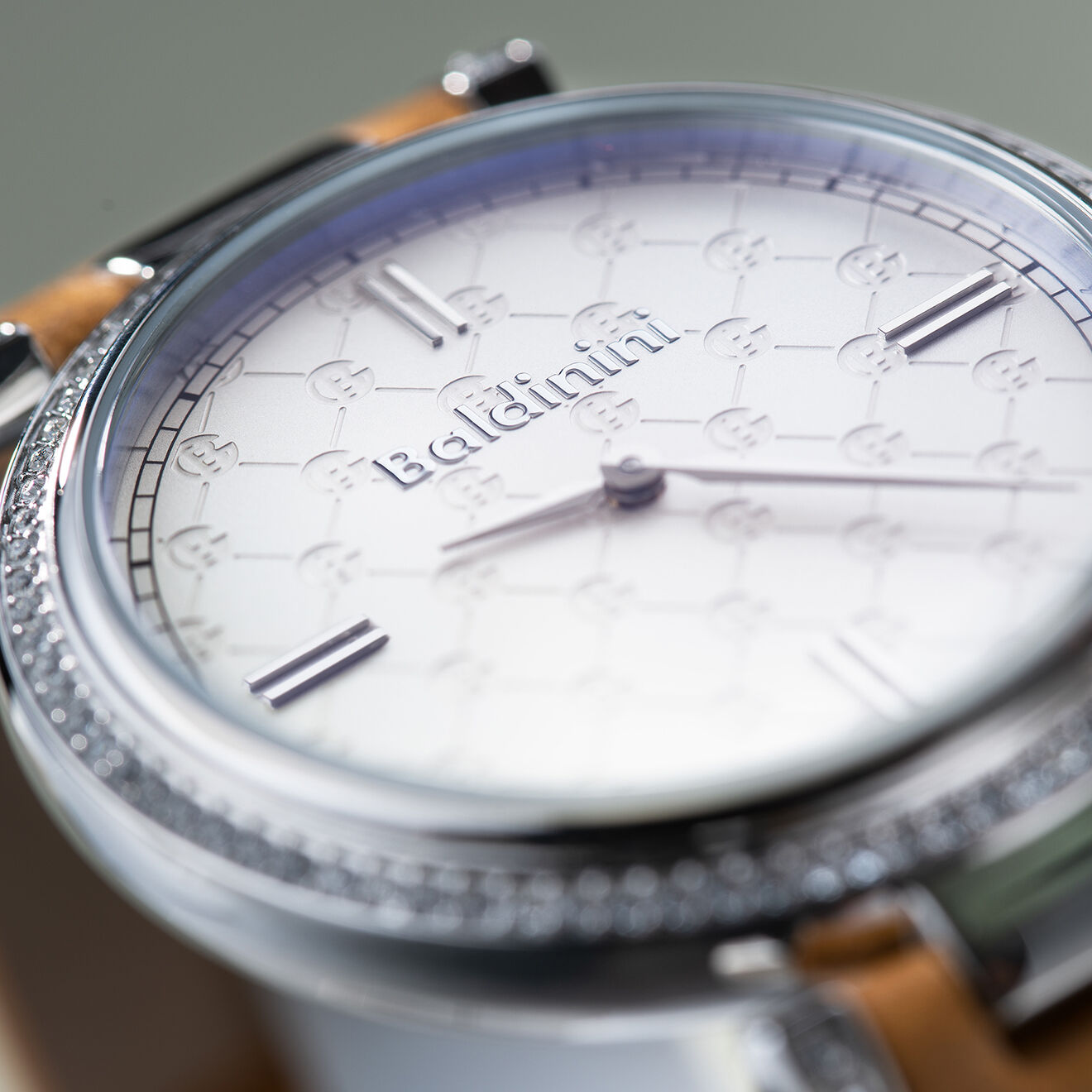 Baldinini Montre Femme en Cuir & cristaux Swarovski Dona nude