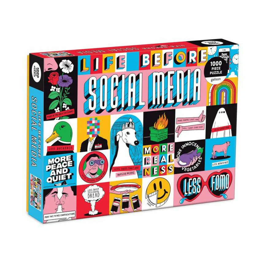 Galison Livet før social medier Puslespil