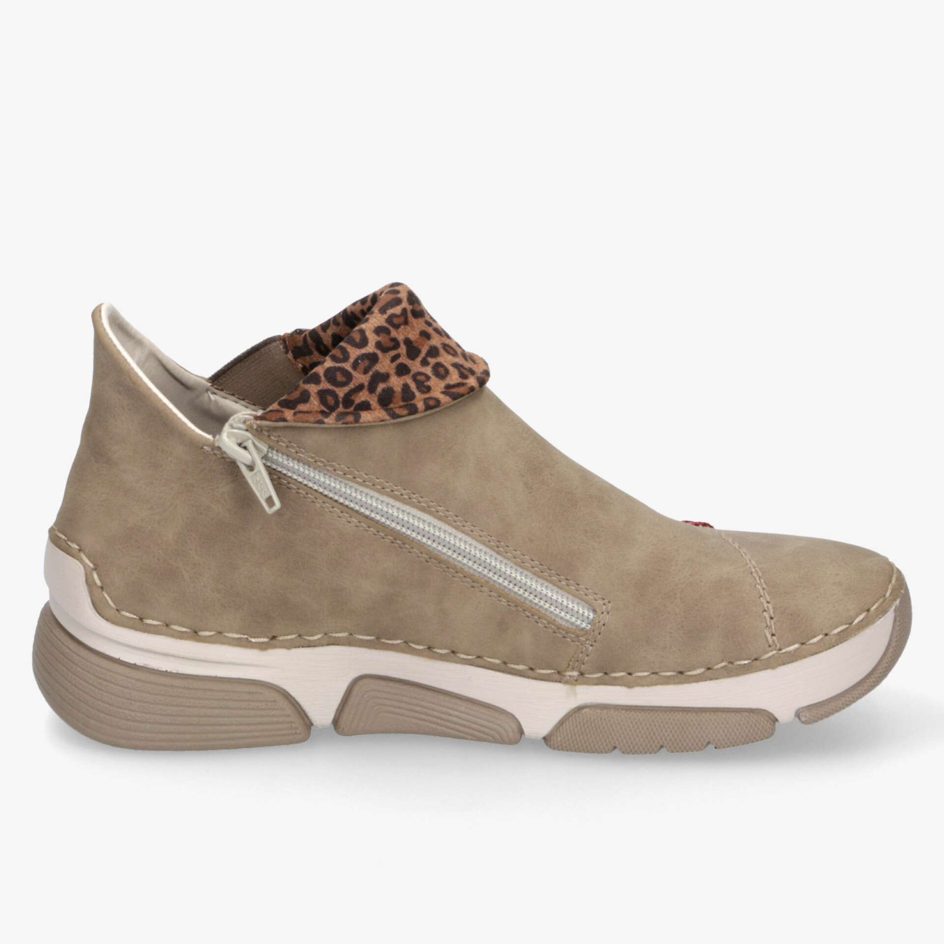 rieker Damen Stiefeletten beige