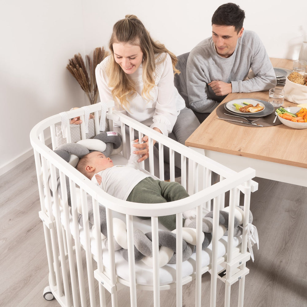 Køb babybay ® White Varnished Tremmer