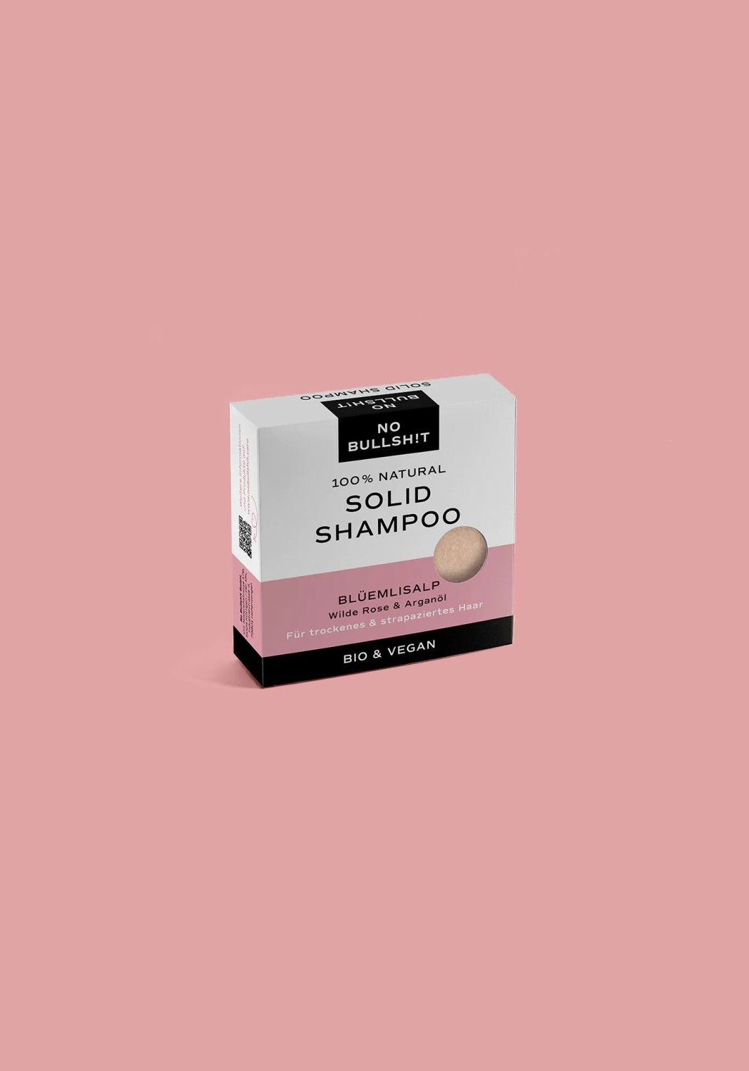 No Bullsh!t Festes Shampoo Solid Shampoo Blüemlisalp