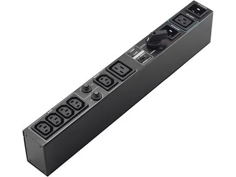 PowerWalker MBS - Bypass-omskifter (rackversion) - AC 208/220/230/240 V - output-stikforbindelser: 6 - 19