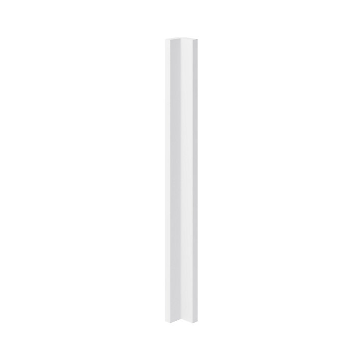 Fileur d'angle GoodHome Balsamita Blanc H. 71.5 cm x l. 59 mm x Ep. 5 mm