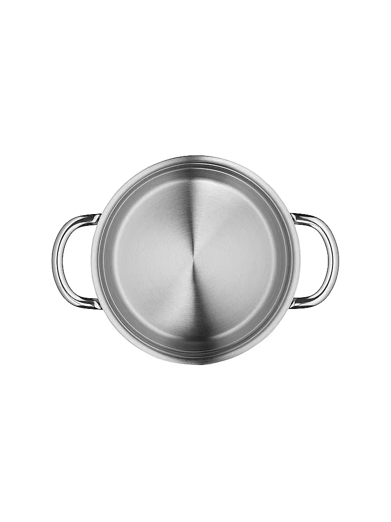 WMF Mini Fleischtopf mit Deckel 14cm silber