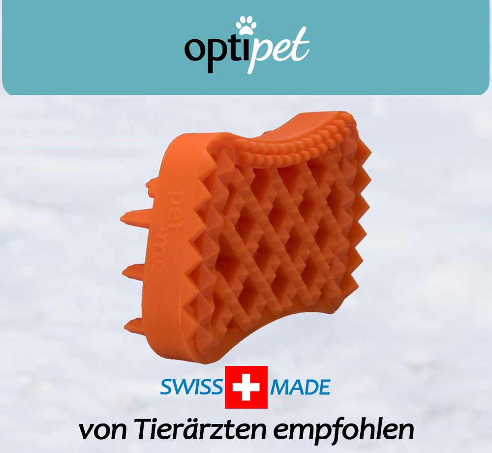OptiPet Tierbürste für Langhaartiere
