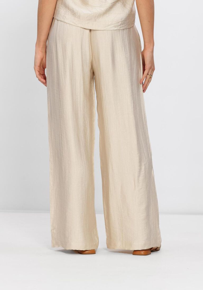 creme knit-ted wijde broek janou