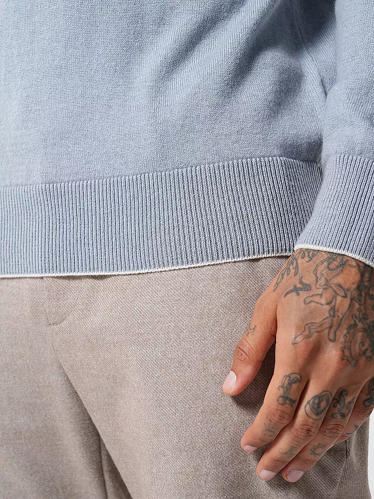 ELEVENTY Kaschmirpullover hellgrau