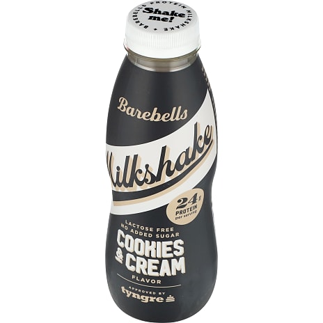 Proteinmilkshake m. cookies & cream smag laktosefri