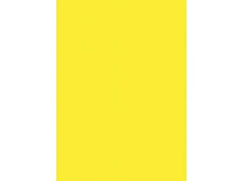 Skiltekarton gul neon 50x70cm 100ark/pak 265g