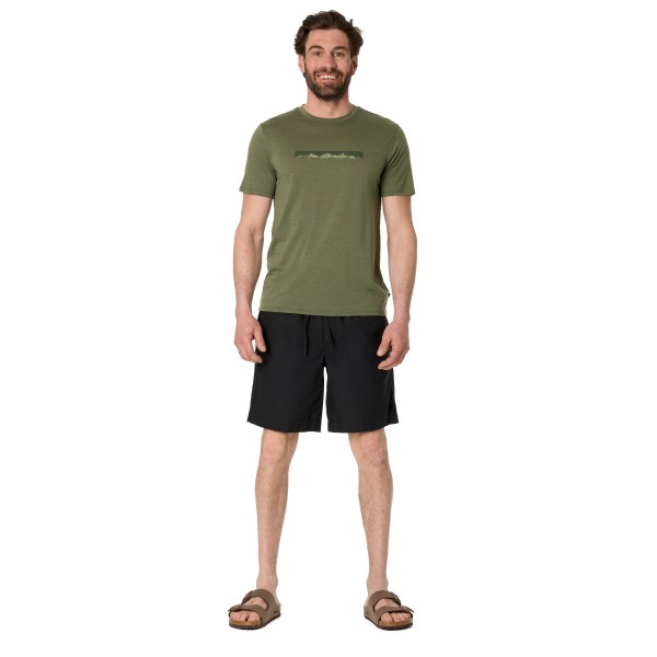Stoic - Merino155 LaholmSt. Print T-Shirt Ridge - Haut en mérinos
