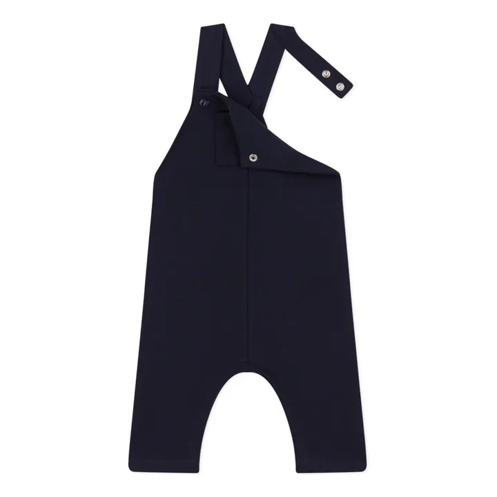 Petit Bateau Salopette Leon Jersey | Bleu marine