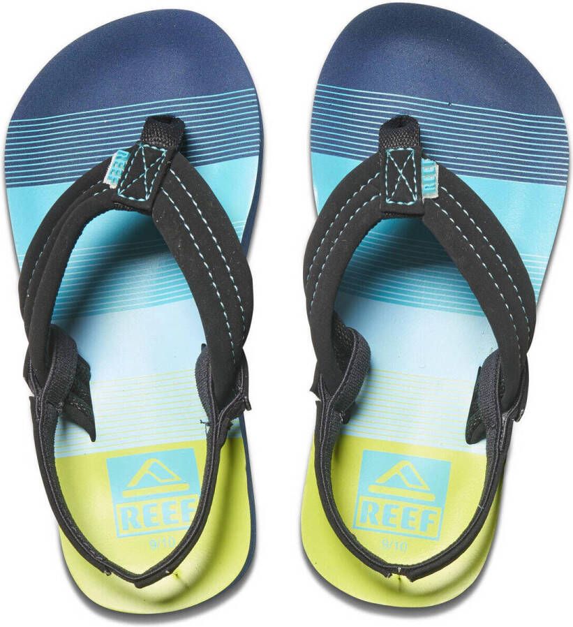 Reef Kid's Little Ahi Sandalen maat 10K zwart blauw