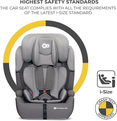 Kinderkraft COMFORT UP i-Size Bilstol, Grey
