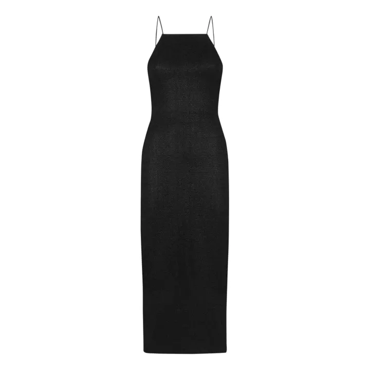 Oseree Robe Longue Lumière | Noir