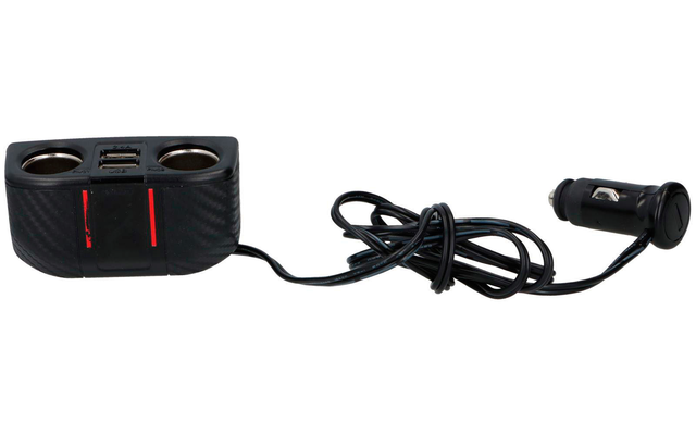 Dunlop Steckdose 12/24 V mit 2 x USB