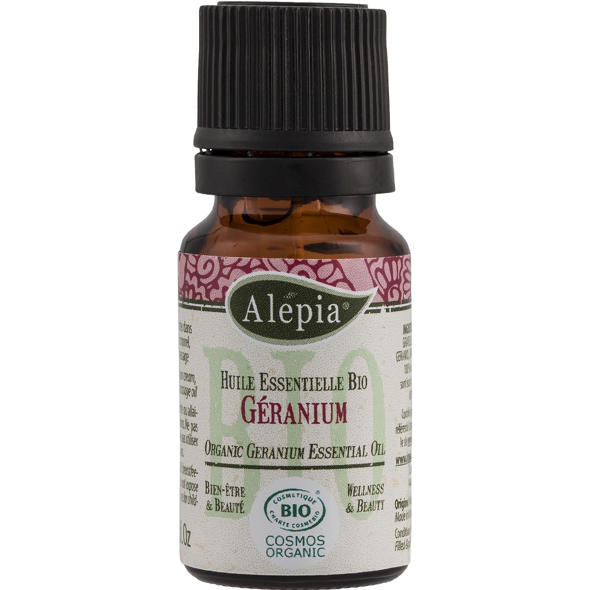 Huile essentielle bio antiseptique & cicatrisante - Géranium - 10 ml