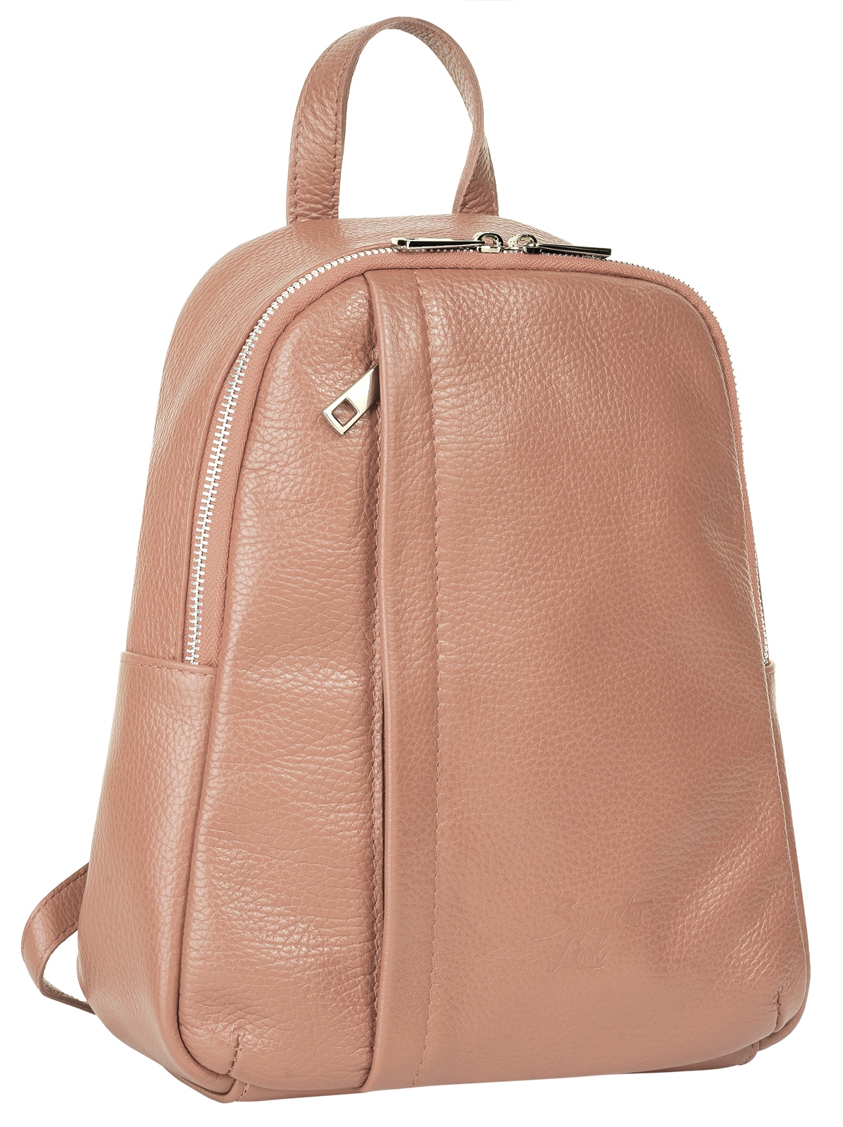 Samantha Look Cityrucksack Echt Leder, Made in Italy