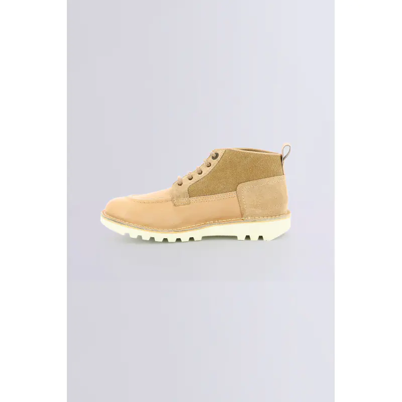 NEOROADS BEIGE BOTTINES Cuir Homme