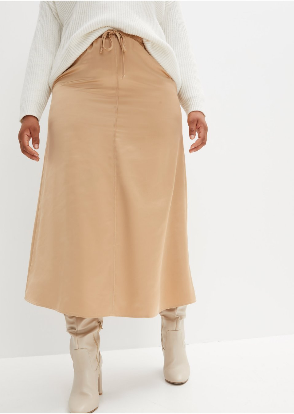 Jupe en satin