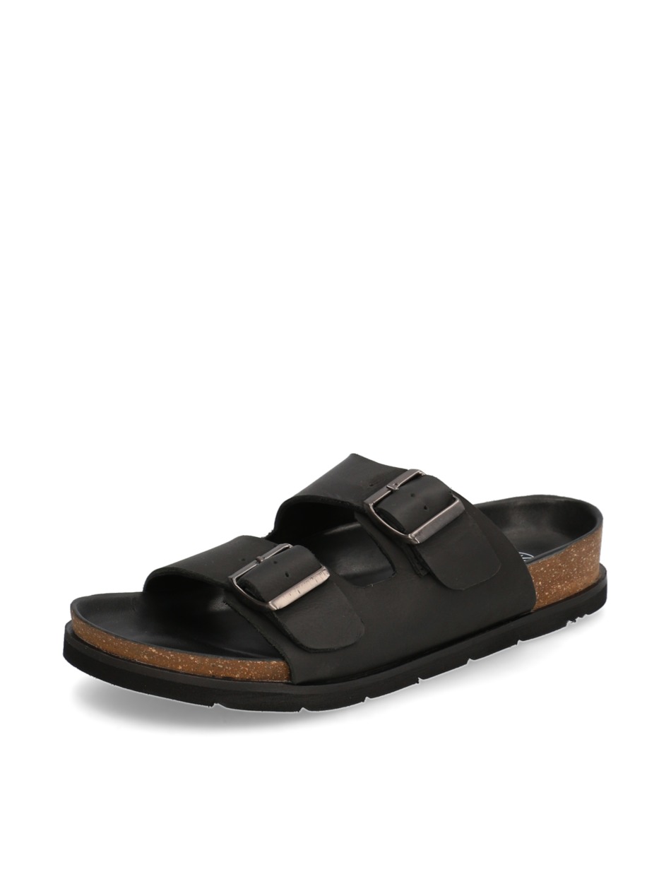 Nubukleder Pantoffel