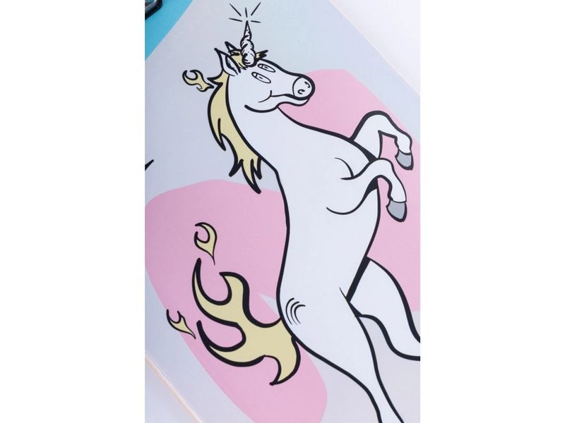 Loomi Boards Skateboard Corkgrip Unicorn 24.75