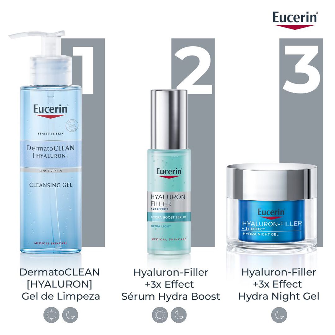 EUCERIN  Hyaluron-Filler x3 Effect Moisture Booster Noite - 50ml