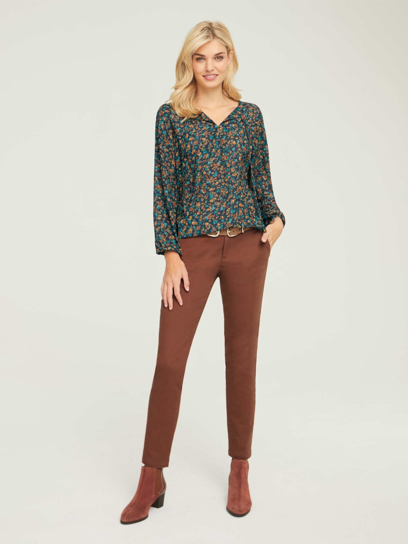 Pantalon coupe skinny