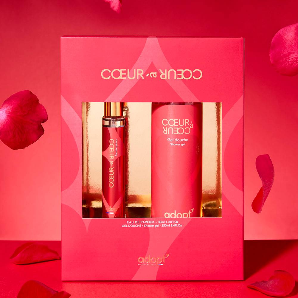 Cœur à cœurCoffret eau de parfum 30ml + gel douche 250ml