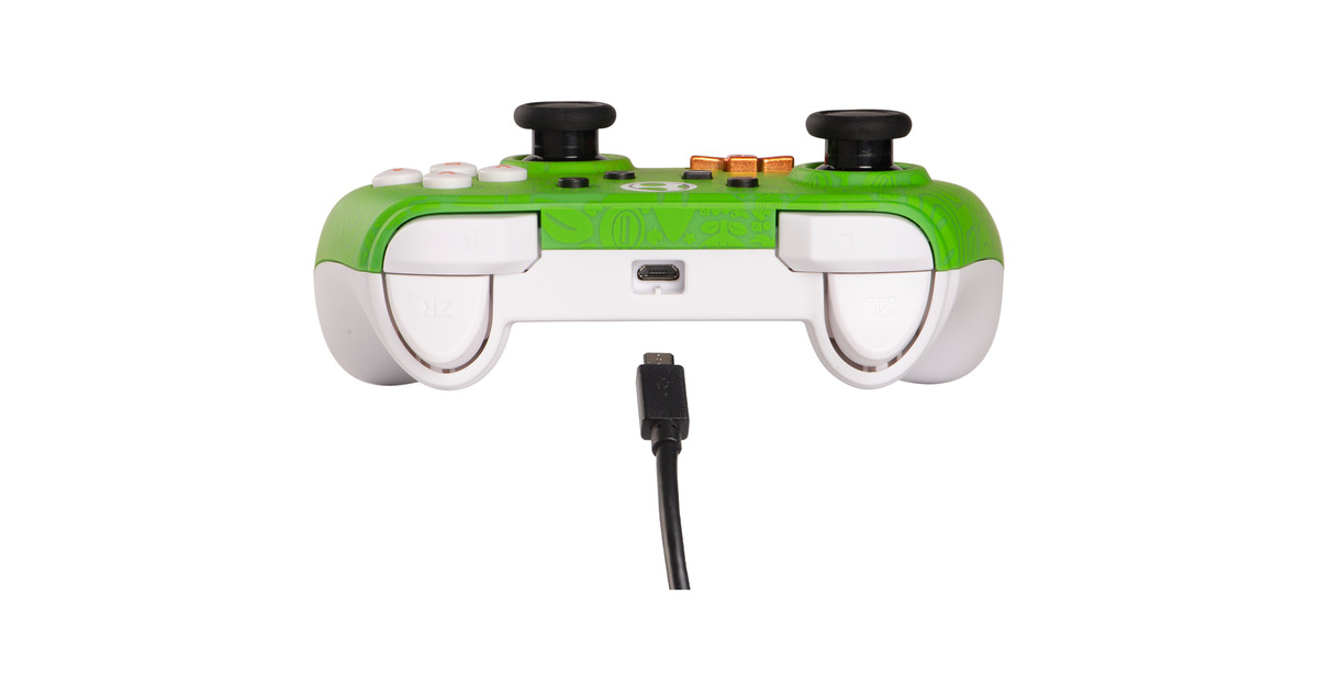 PowerASwitch Wired Controller Yoshi  (Groen)
